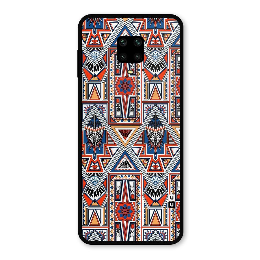 Creative Aztec Art Metal Back Case for Poco M2 Pro