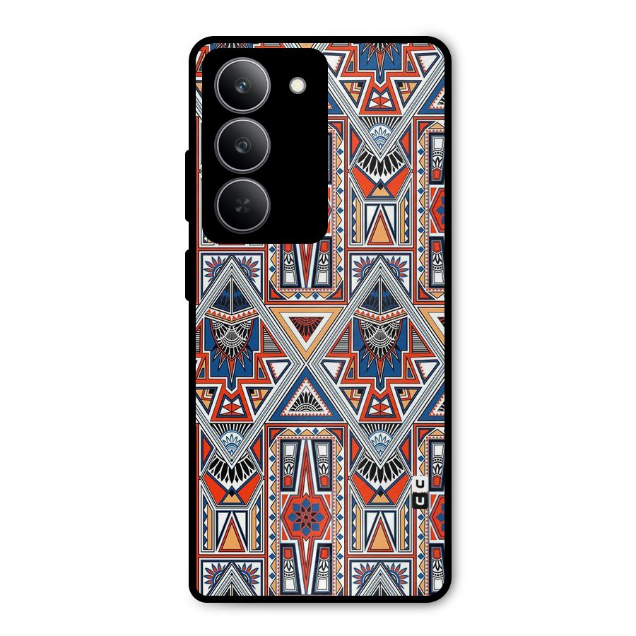Creative Aztec Art Metal Back Case for Realme P3x