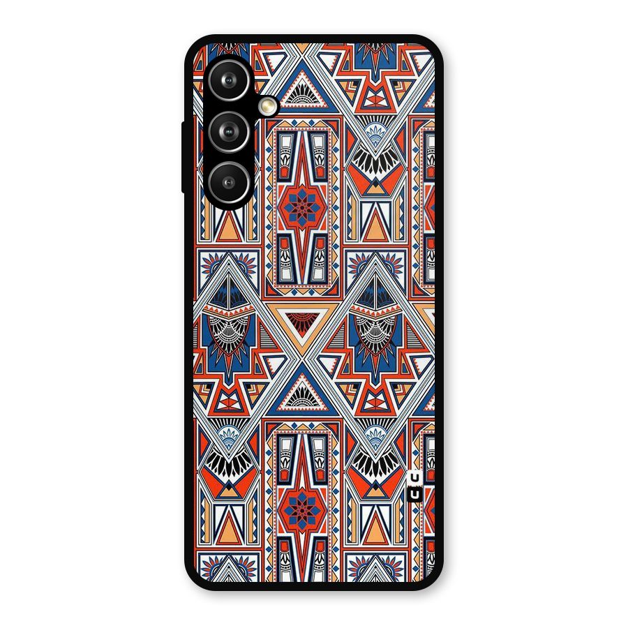 Creative Aztec Art Metal Back Case for Samsung Galaxy M54