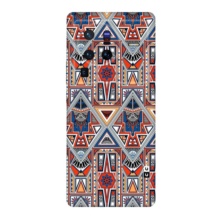 Creative Aztec Art Original Polycarbonate Back Case for Vivo X80