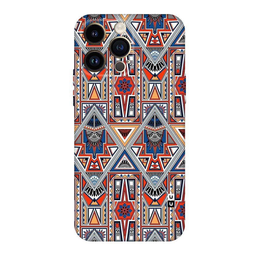 Creative Aztec Art Original Polycarbonate Back Case for iPhone 14 Pro Max