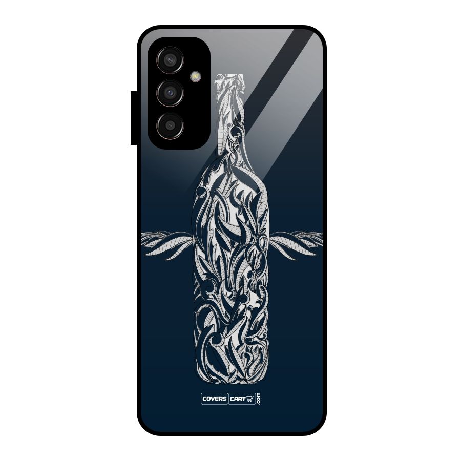 Creative Bottle Glass Back Case for Galaxy F13