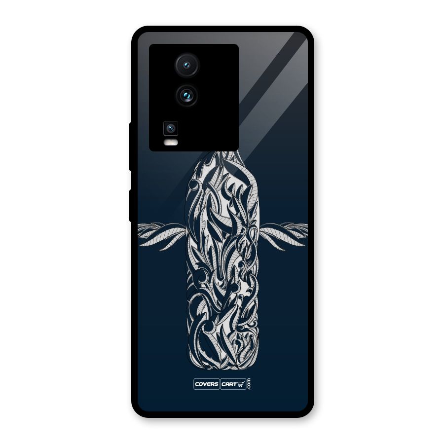 Creative Bottle Glass Back Case for Vivo iQOO Neo 7 Pro
