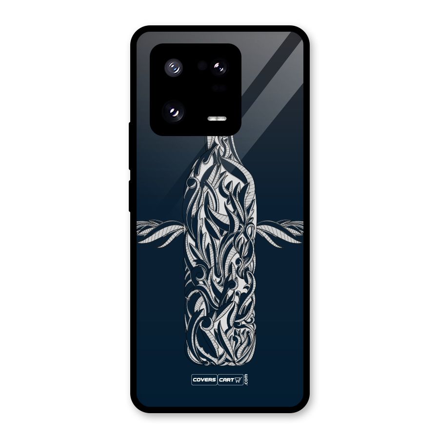 Creative Bottle Glass Back Case for Xiaomi 13 Pro