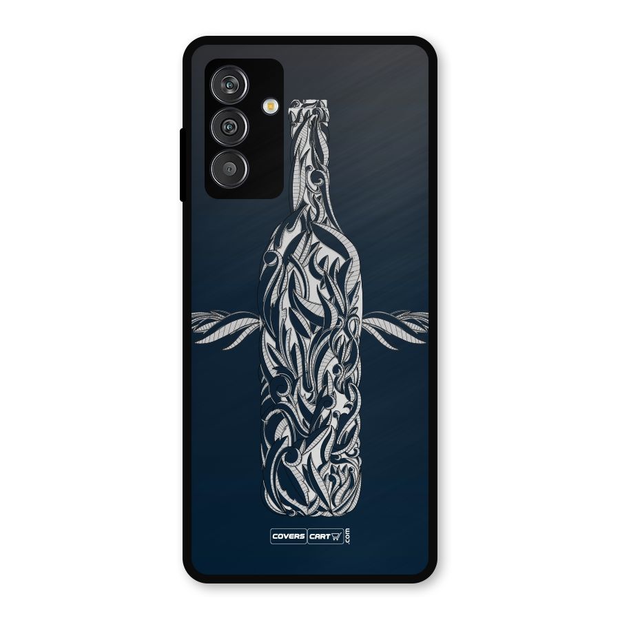 Creative Bottle Metal Back Case for Galaxy F13