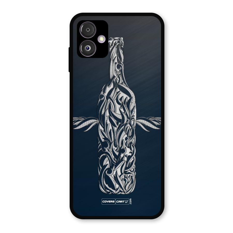 Creative Bottle Metal Back Case for Galaxy F14