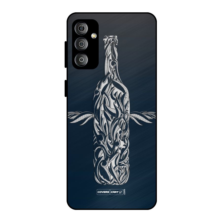 Creative Bottle Metal Back Case for Galaxy F23