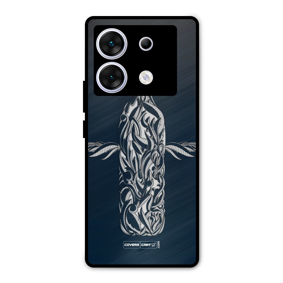 Creative Bottle Metal Back Case for Infinix Zero 30 5G