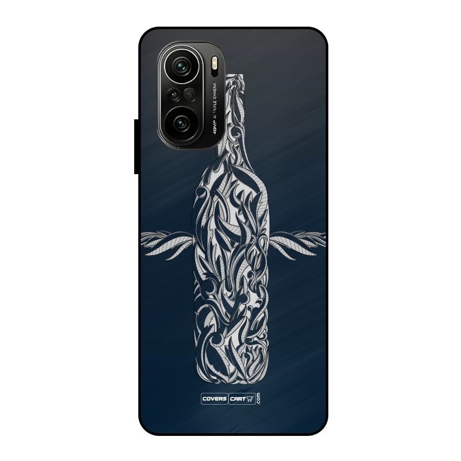 Creative Bottle Metal Back Case for Mi 11x