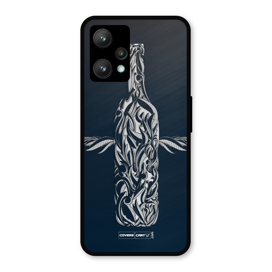 Creative Bottle Metal Back Case for Realme 9 Pro Plus 5G
