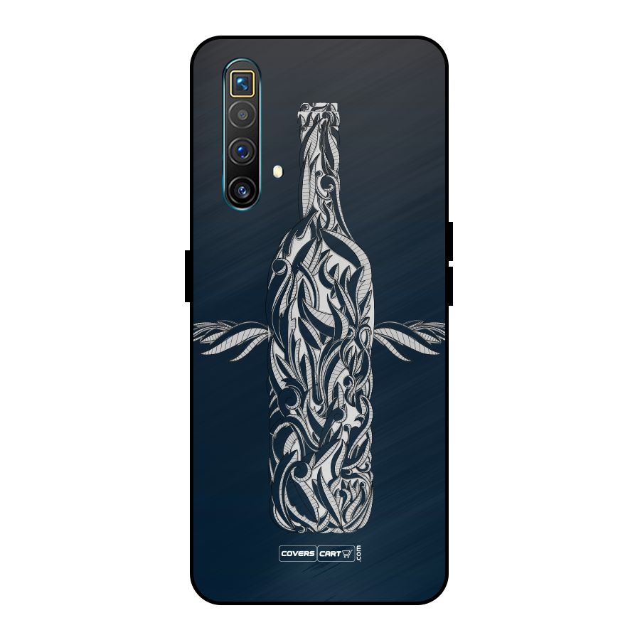 Creative Bottle Metal Back Case for Realme X3 SuperZoom