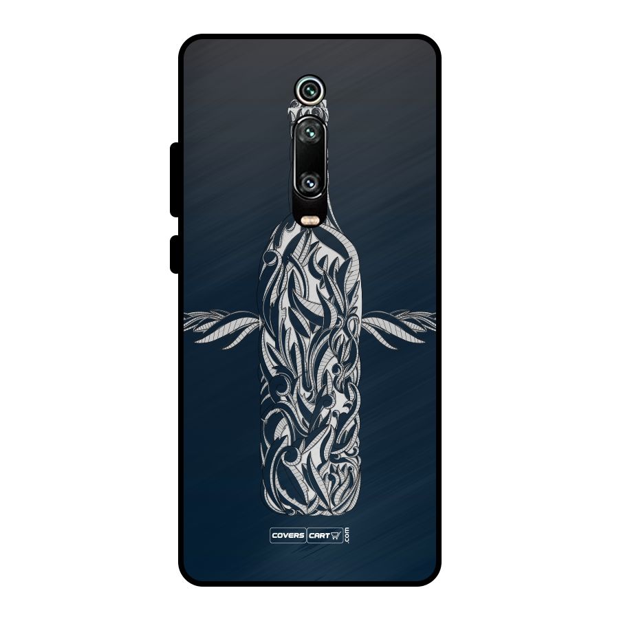 Creative Bottle Metal Back Case for Redmi K20 Pro