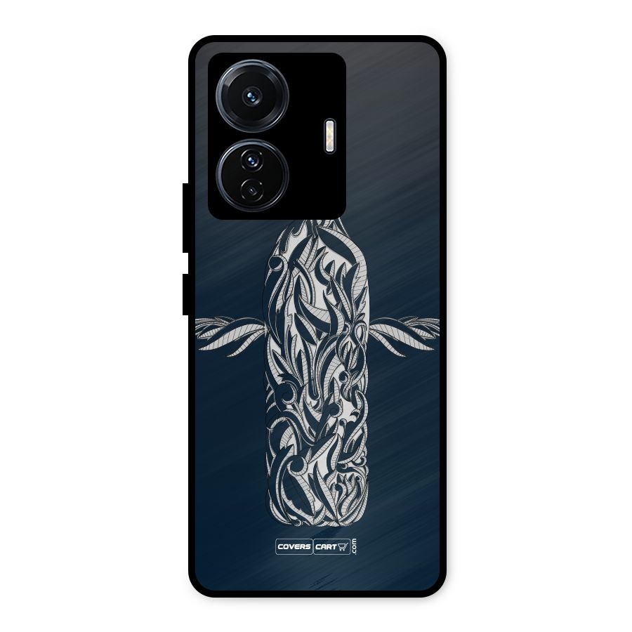 Creative Bottle Metal Back Case for Vivo T1 Pro