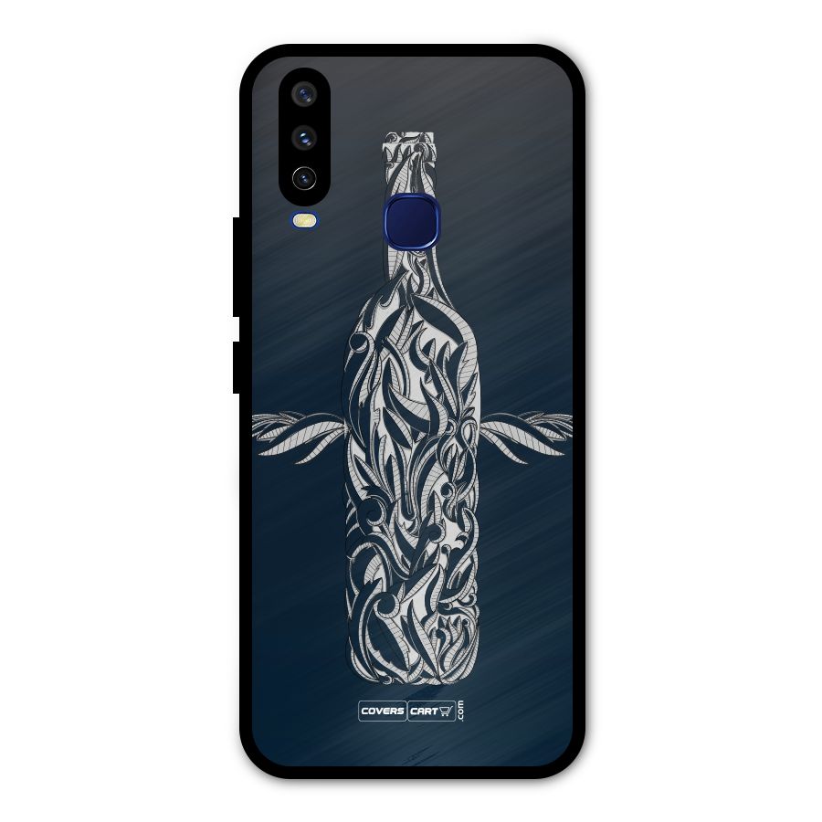Creative Bottle Metal Back Case for Vivo V17