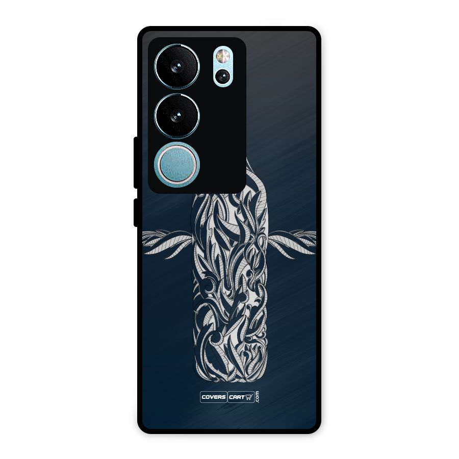 Creative Bottle Metal Back Case for Vivo V29