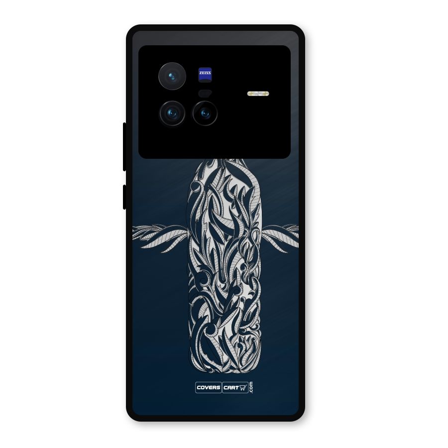 Creative Bottle Metal Back Case for Vivo X80