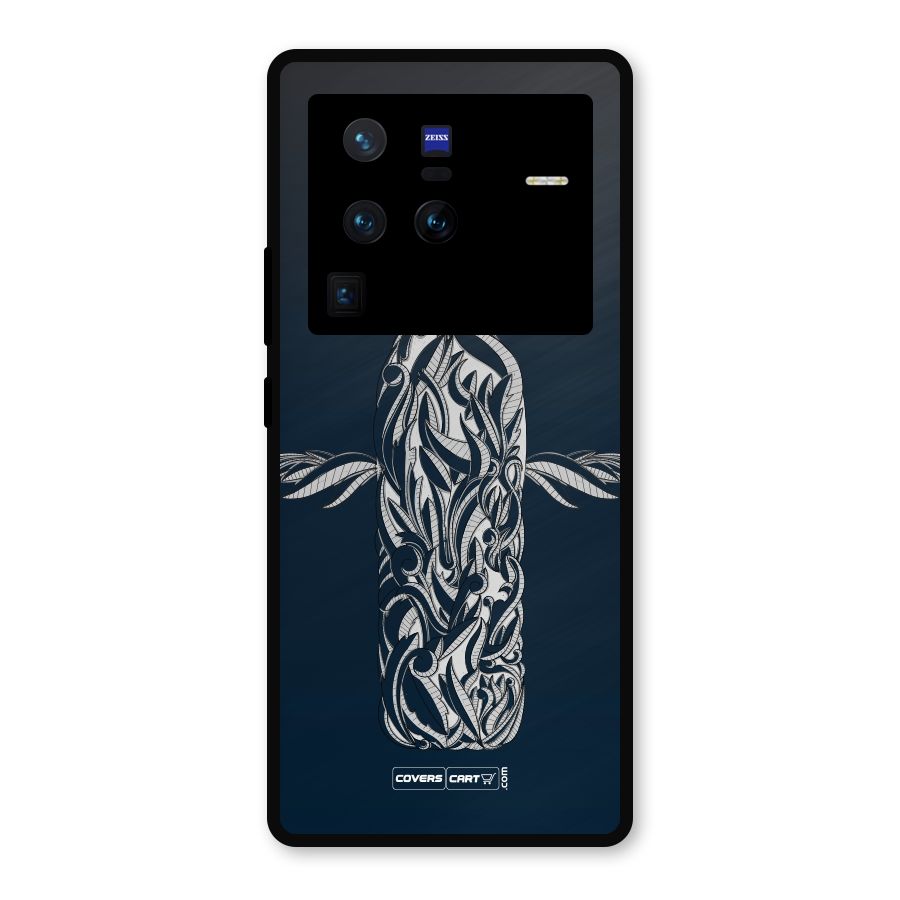 Creative Bottle Metal Back Case for Vivo X80 Pro