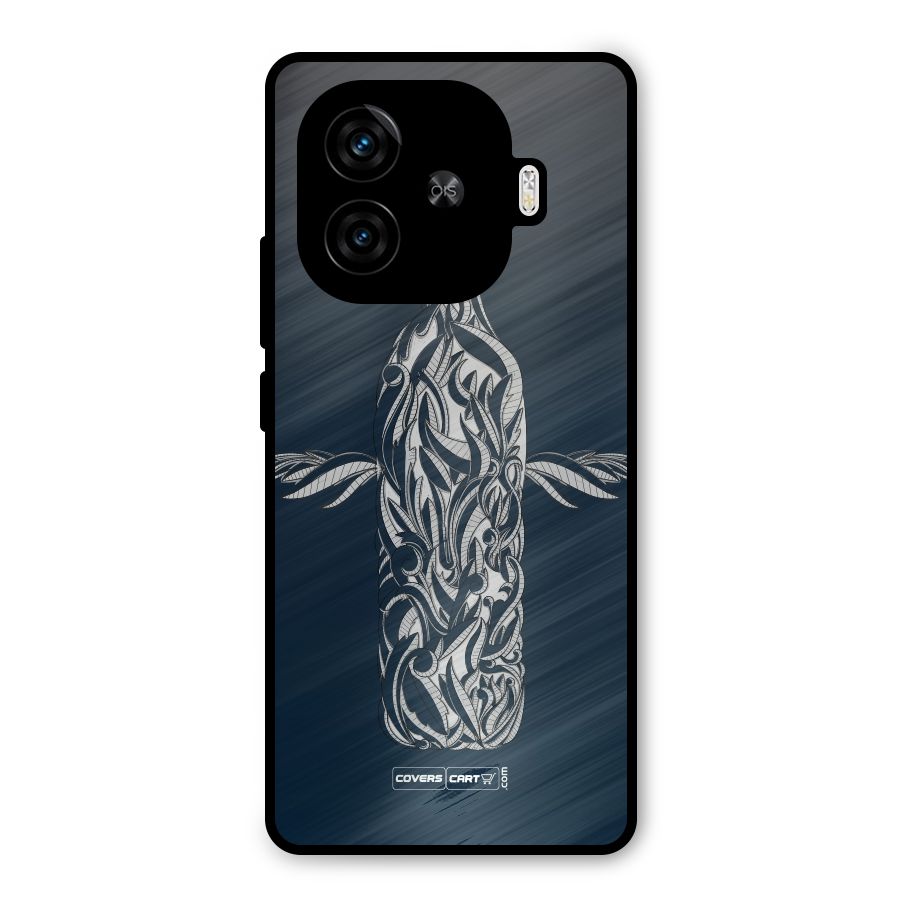 Creative Bottle Metal Back Case for iQOO Neo 10R