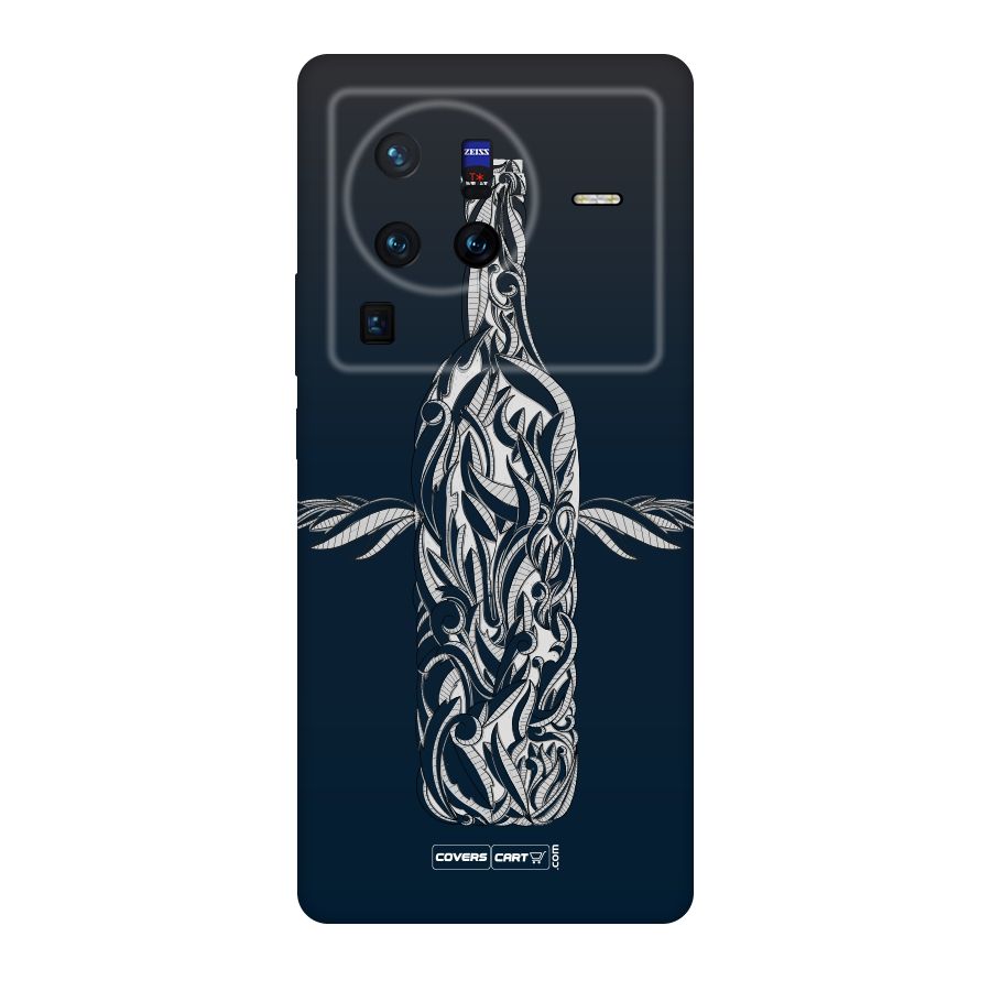 Creative Bottle Original Polycarbonate Back Case for Vivo X80