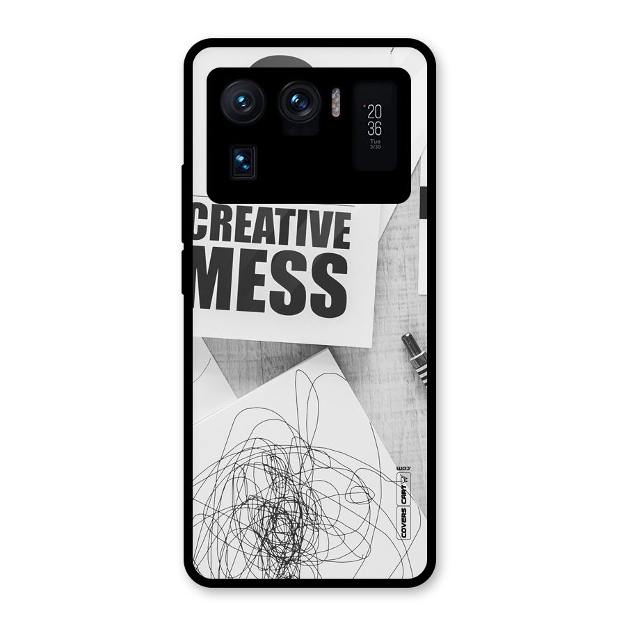 Creative Mess Glass Back Case for Mi 11 Ultra