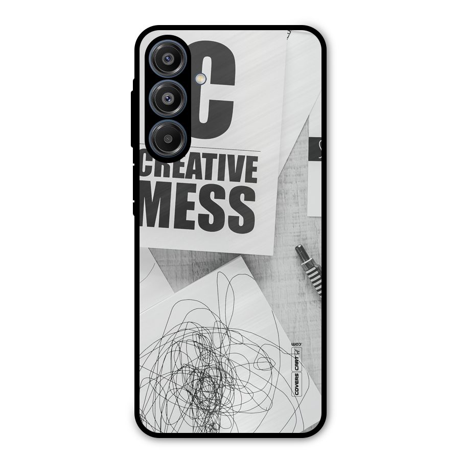 Creative Mess Metal Back Case for Galaxy A16 5G