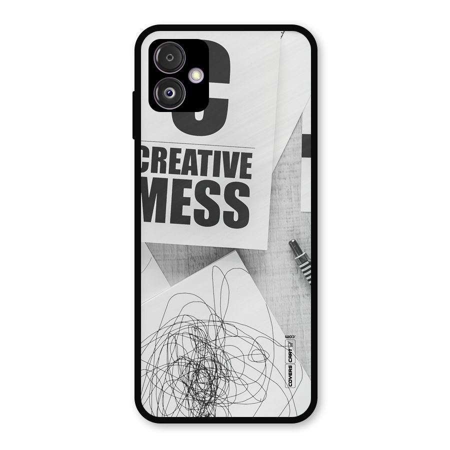 Creative Mess Metal Back Case for Galaxy F14