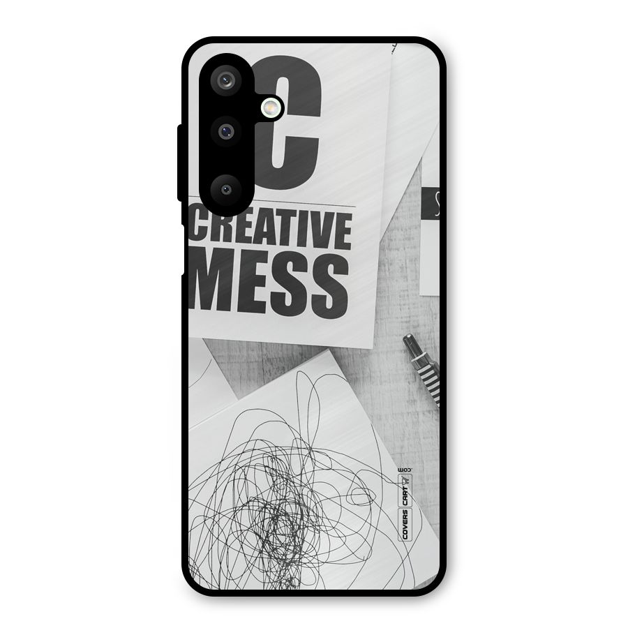 Creative Mess Metal Back Case for Galaxy M16