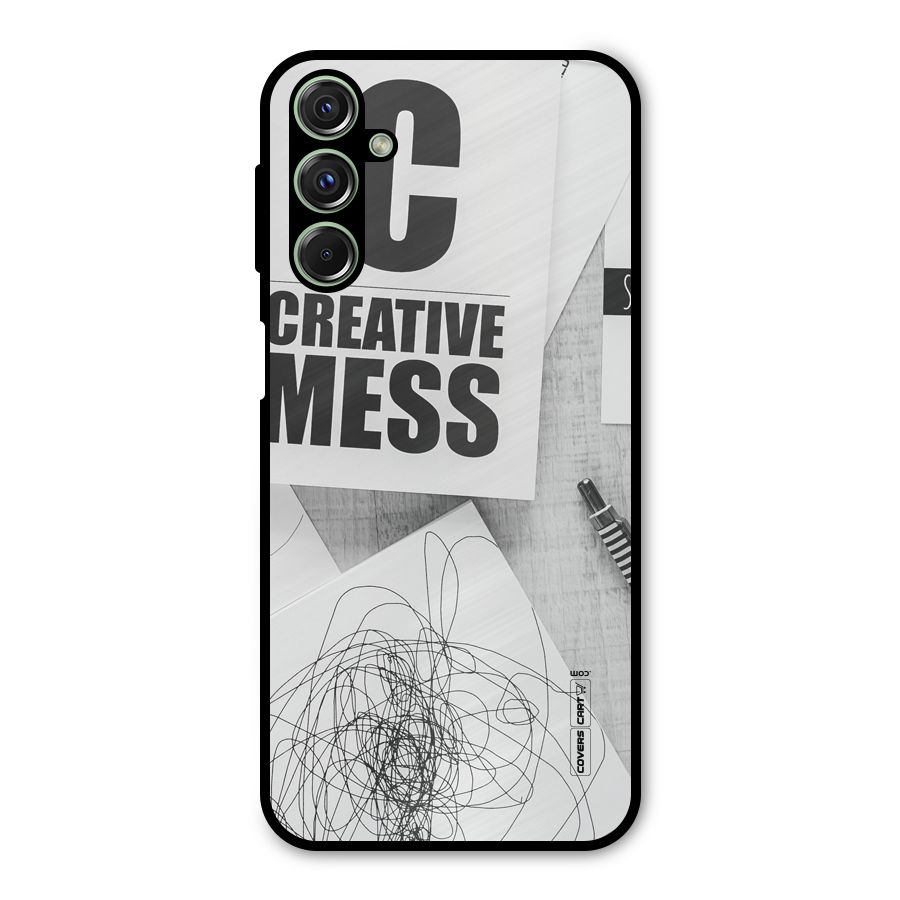 Creative Mess Metal Back Case for Galaxy M34