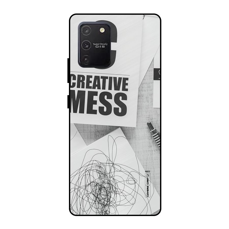 Creative Mess Metal Back Case for Galaxy S10 Lite