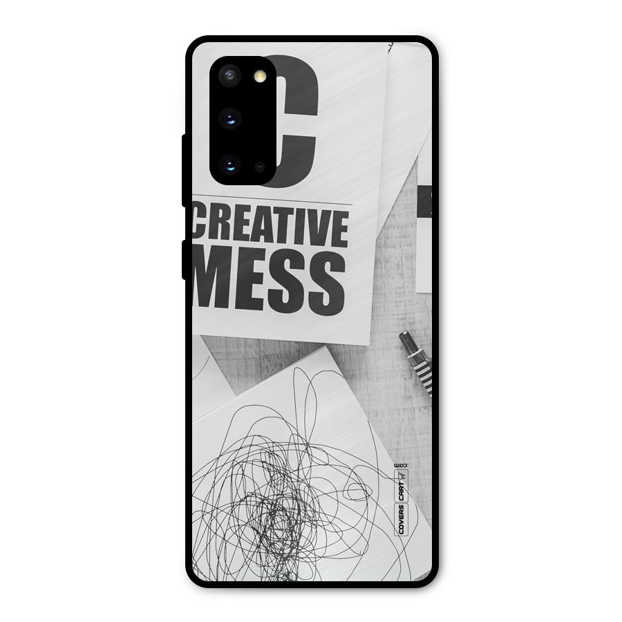 Creative Mess Metal Back Case for Galaxy S20