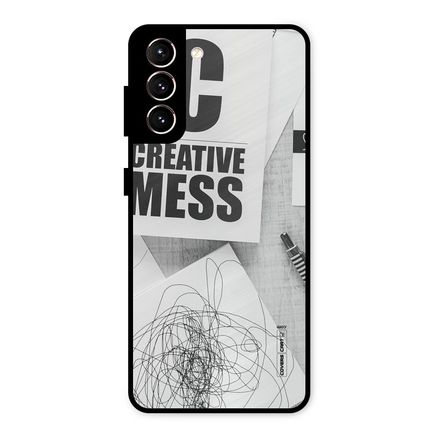 Creative Mess Metal Back Case for Galaxy S21 5G