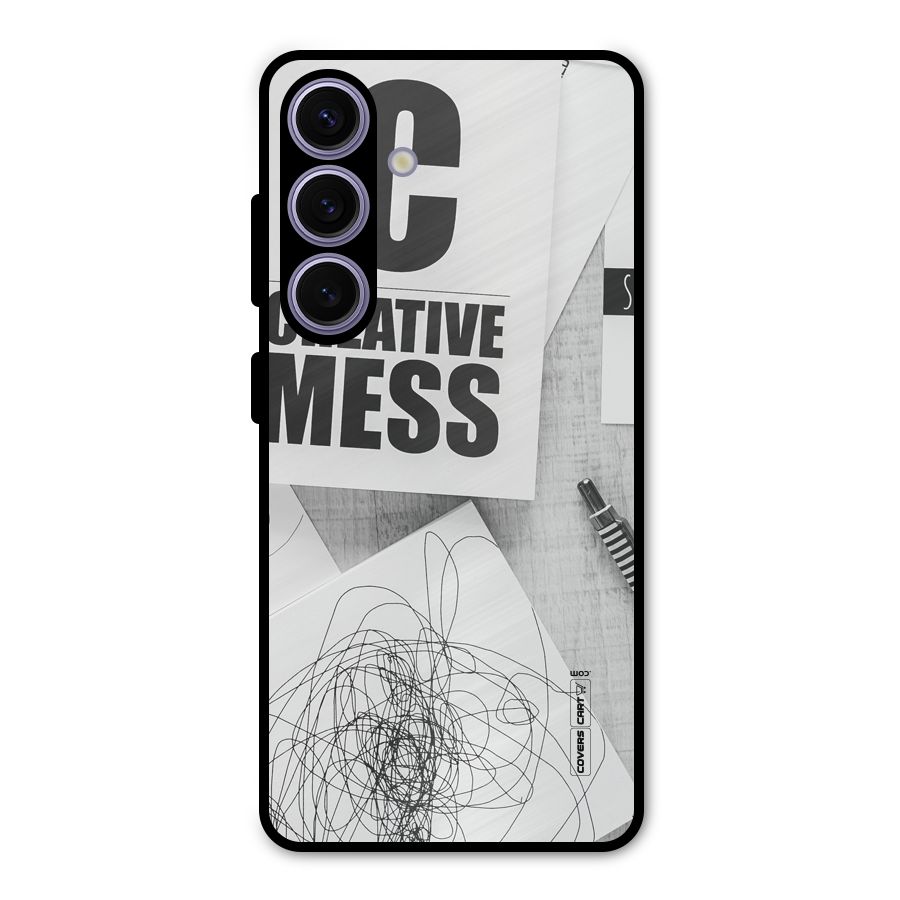 Creative Mess Metal Back Case for Galaxy S24