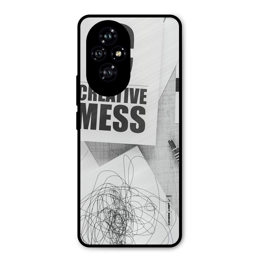 Creative Mess Metal Back Case for Honor 200