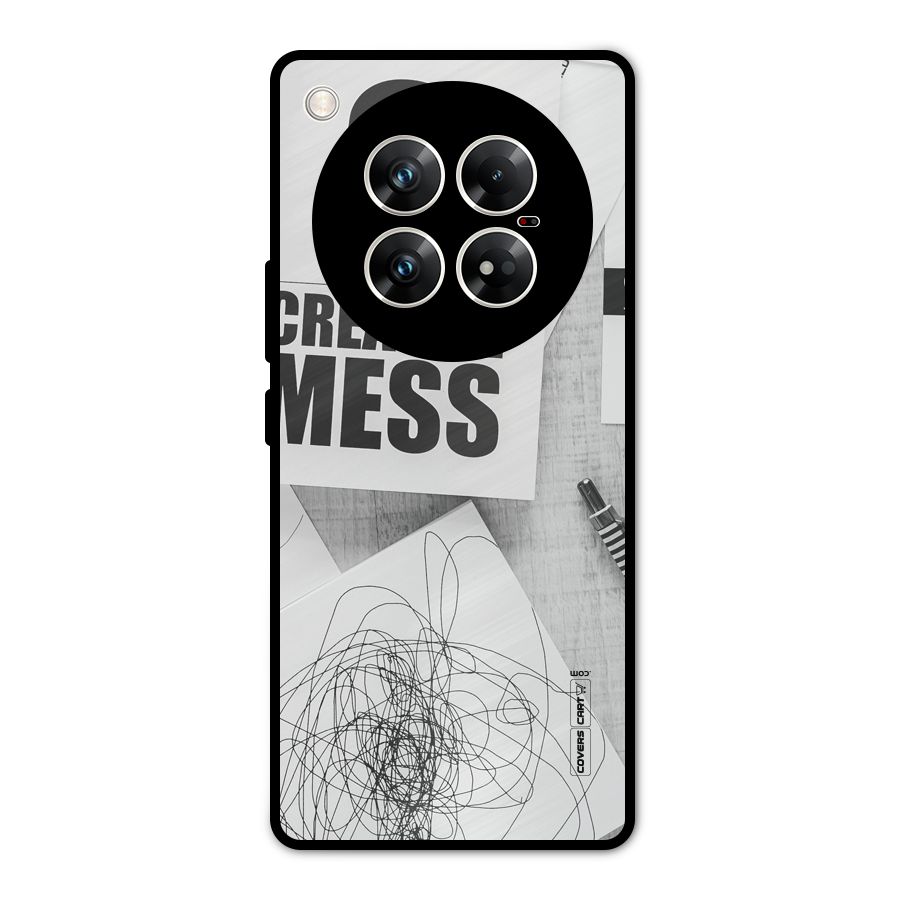 Creative Mess Metal Back Case for Infinix Zero 40 5G