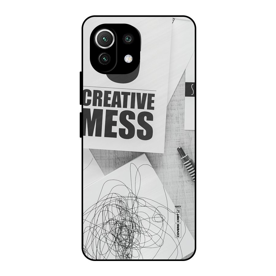 Creative Mess Metal Back Case for Mi 11 Lite NE 5G