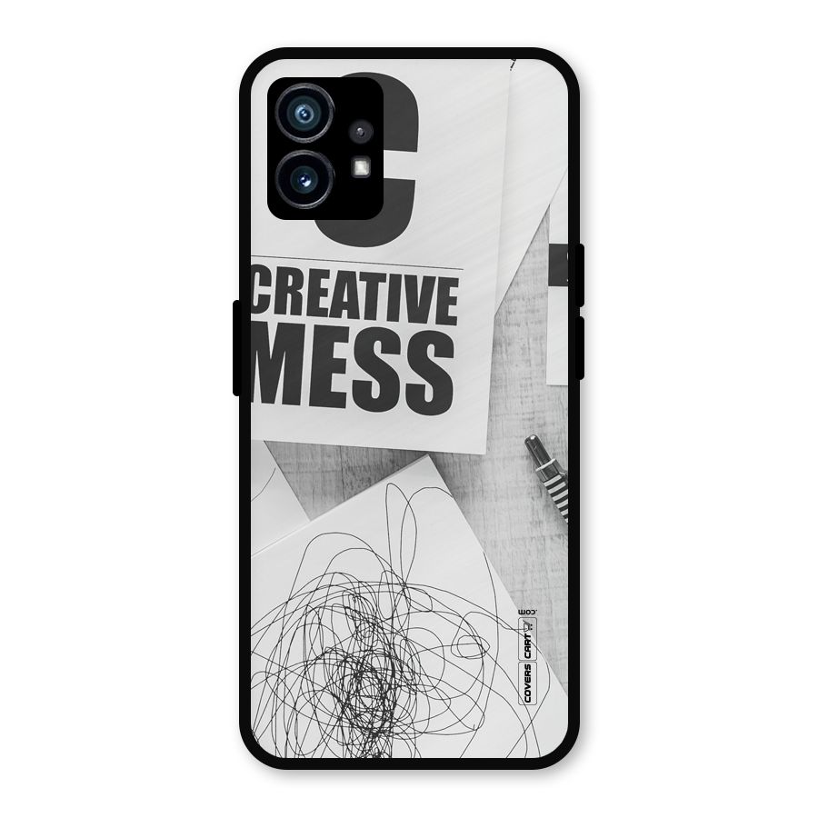 Creative Mess Metal Back Case for Nothing Phone 1