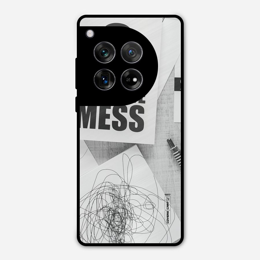 Creative Mess Metal Back Case for OnePlus 12