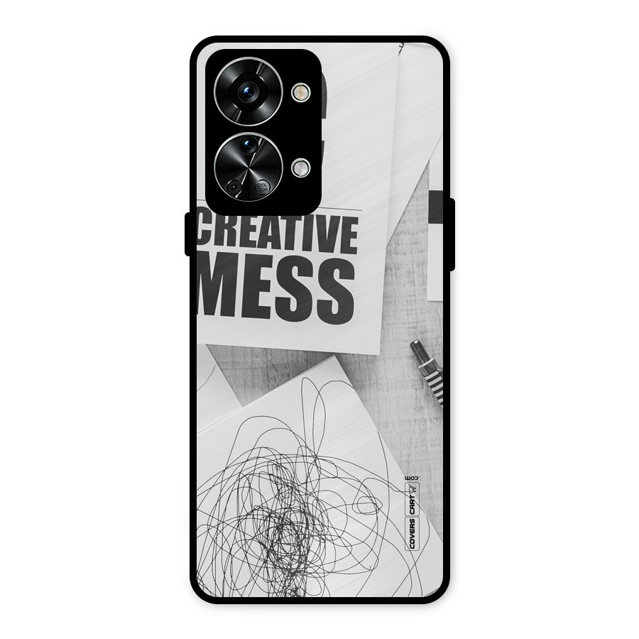 Creative Mess Metal Back Case for OnePlus Nord 2T