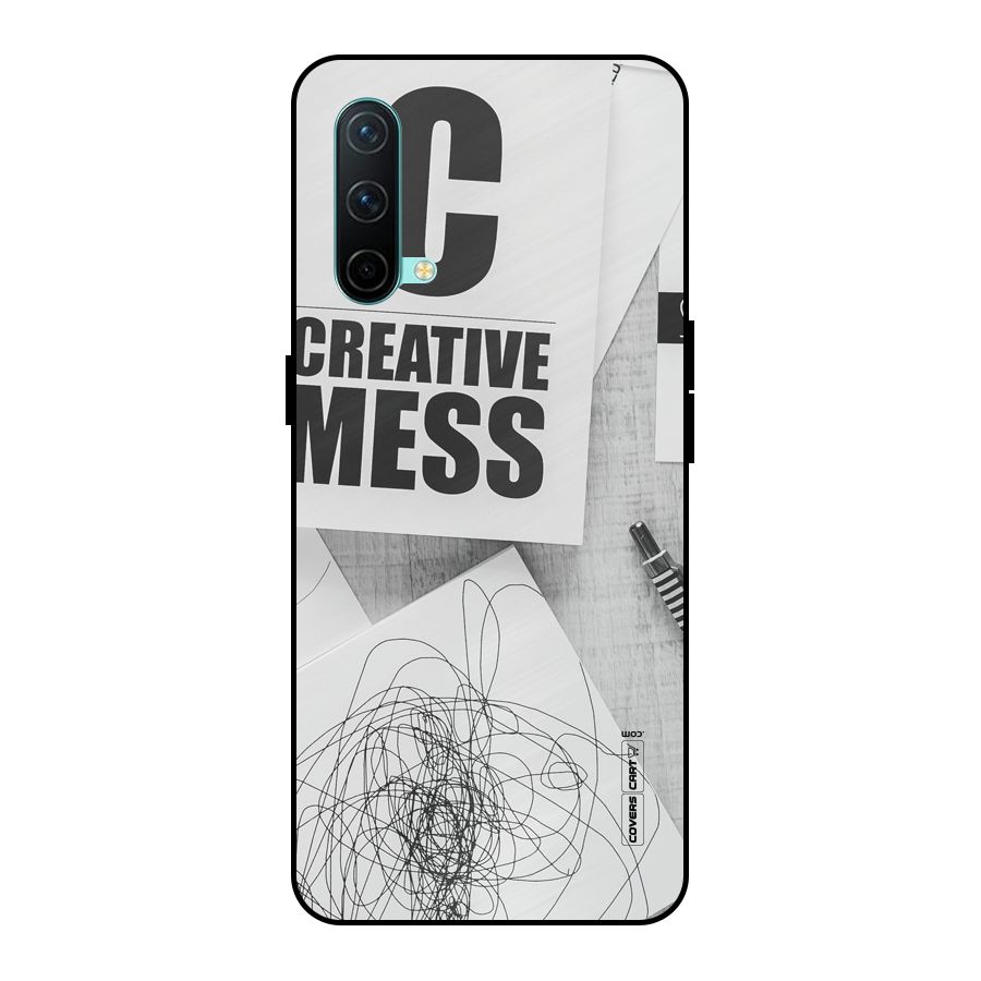 Creative Mess Metal Back Case for OnePlus Nord CE 5G