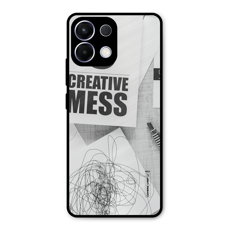 Creative Mess Metal Back Case for Oppo K13