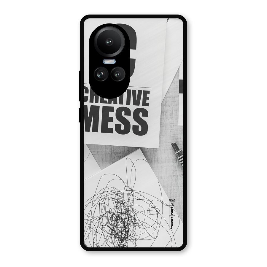 Creative Mess Metal Back Case for Oppo Reno10 Pro