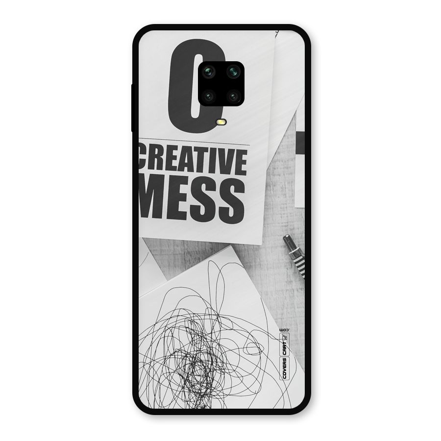 Creative Mess Metal Back Case for Poco M2 Pro