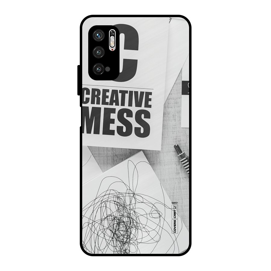 Creative Mess Metal Back Case for Poco M3 Pro 5G