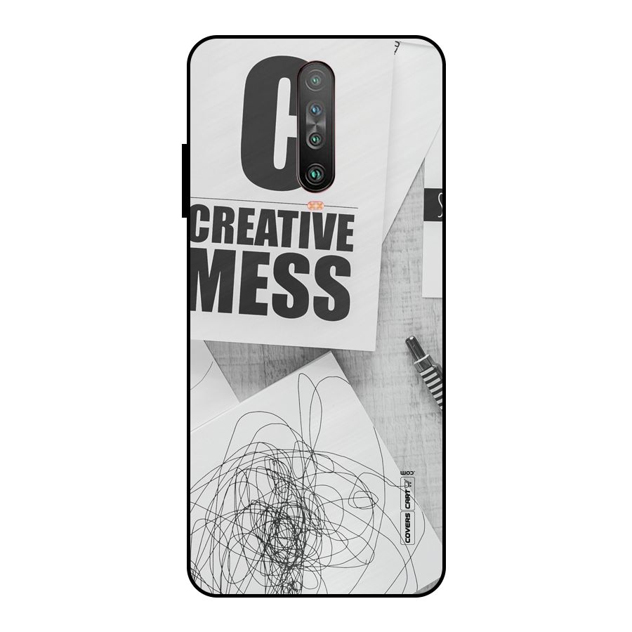 Creative Mess Metal Back Case for Poco X2