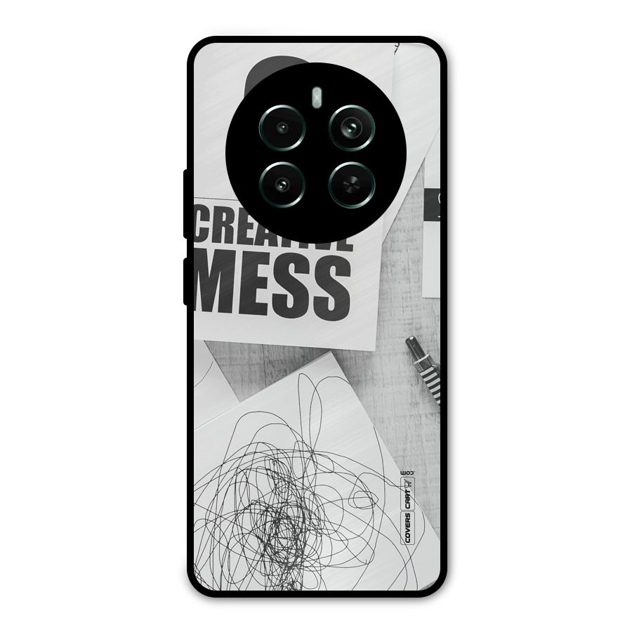 Creative Mess Metal Back Case for Realme 12 Pro Plus