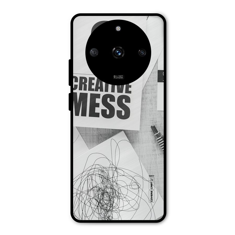 Creative Mess Metal Back Case for Realme Narzo 60 5G