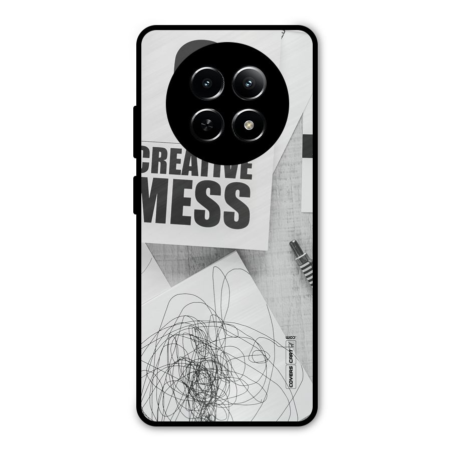 Creative Mess Metal Back Case for Realme Narzo 70x 5G