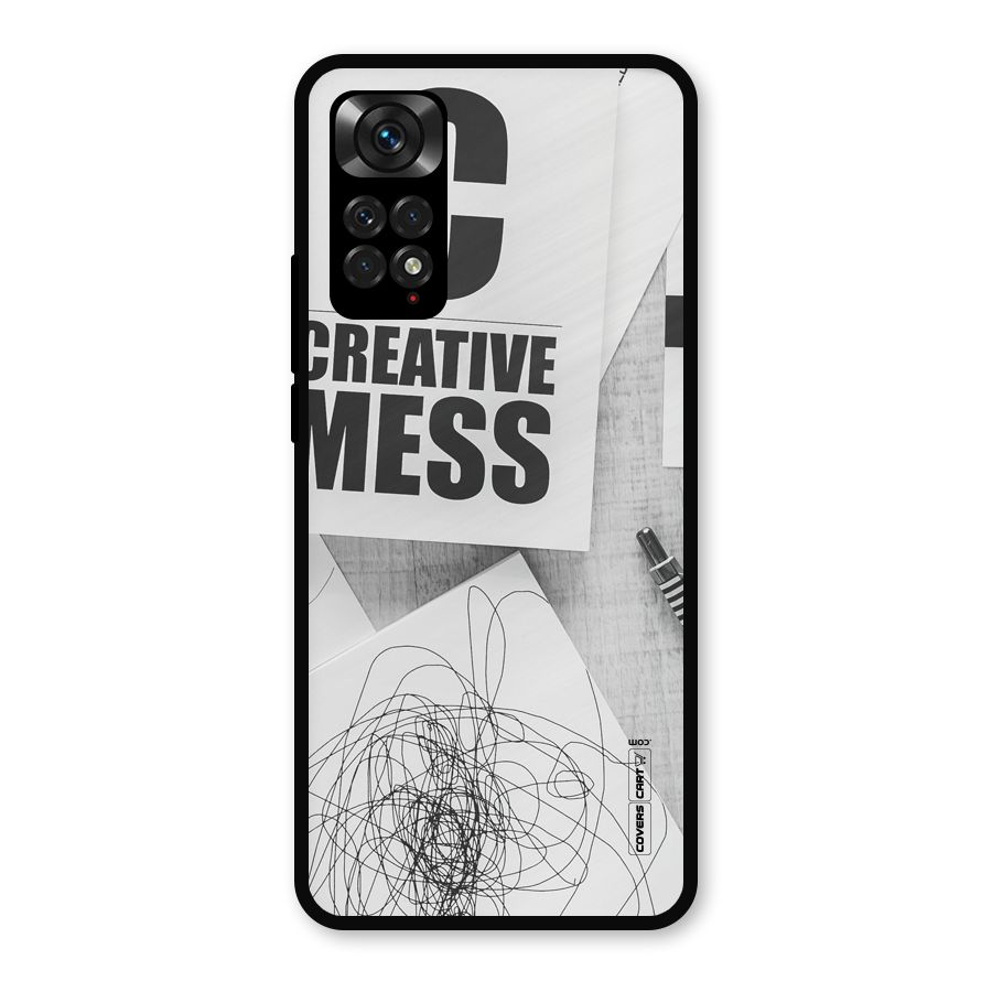 Creative Mess Metal Back Case for Redmi Note 11s