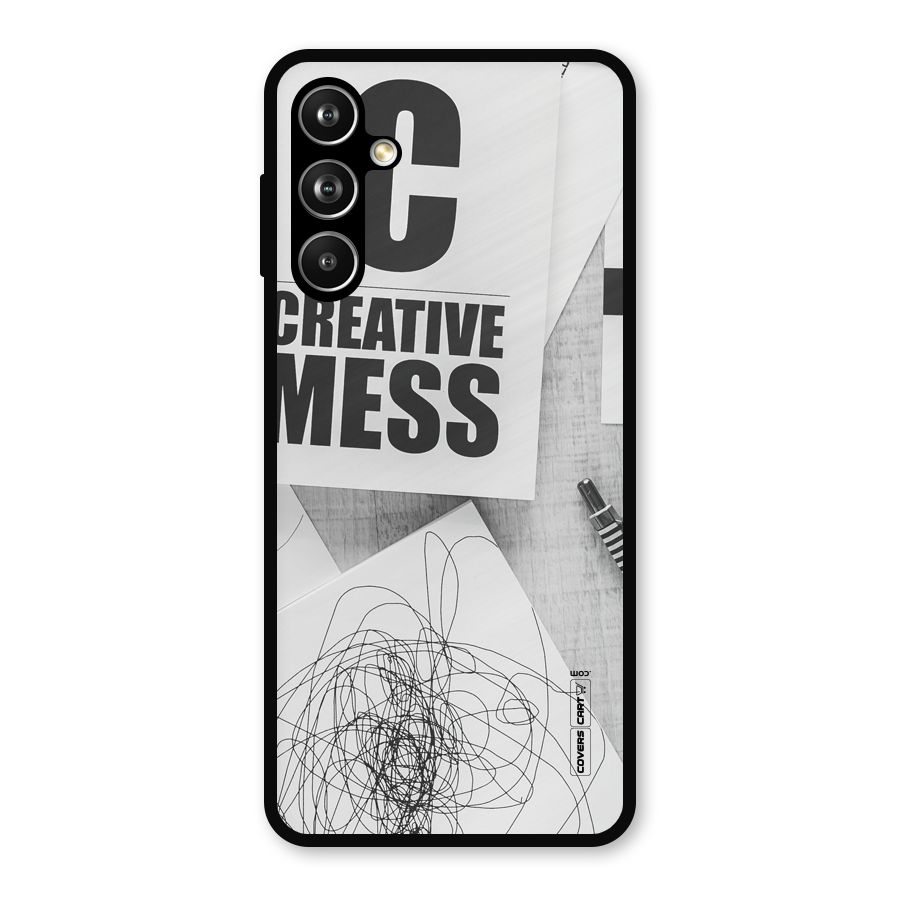 Creative Mess Metal Back Case for Samsung Galaxy M54