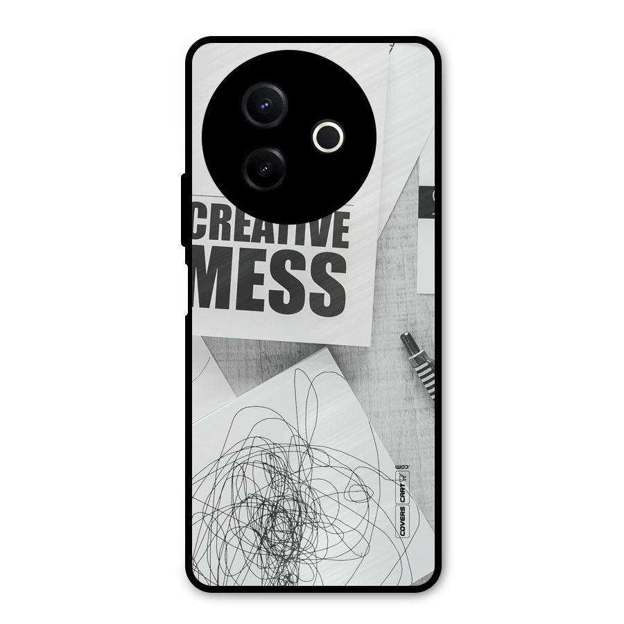 Creative Mess Metal Back Case for Vivo Y39